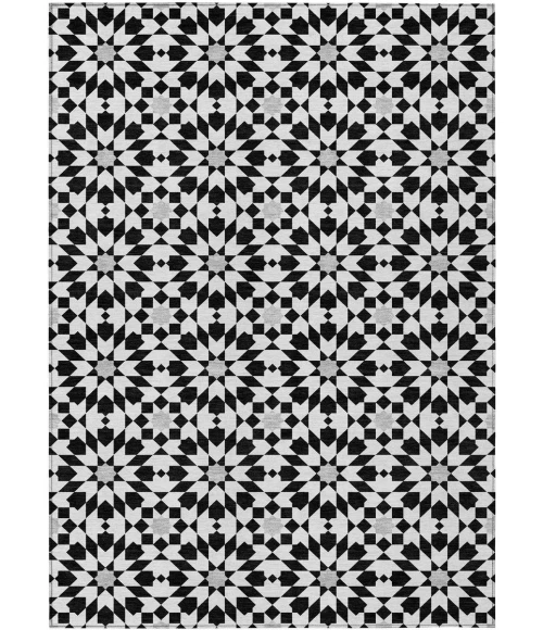 Addison Chantille ACN734-Black 5 ft. X 7 ft. 6 in. Rectangle Rug