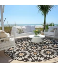 Addison Chantille ACN734-Charcoal 8 ft. X 8 ft. Round Rug