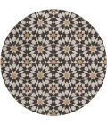 Addison Chantille ACN734-Charcoal 8 ft. X 8 ft. Round Rug