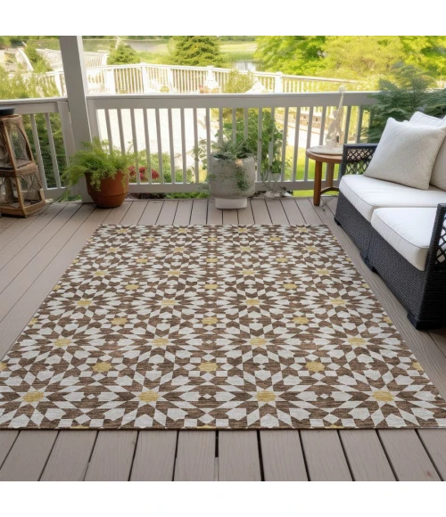 Addison Chantille ACN734-Chocolate 3 ft. X 5 ft. Rectangle Rug