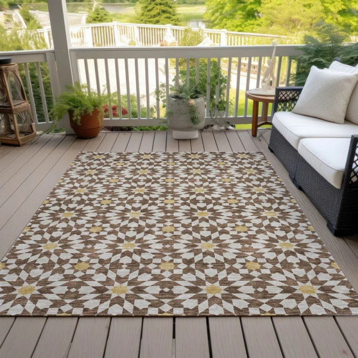 Addison Chantille ACN734-Chocolate 9 ft. X 12 ft. Rectangle Rug