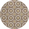 Addison Chantille ACN734-Chocolate 8 ft. X 8 ft. Round Rug