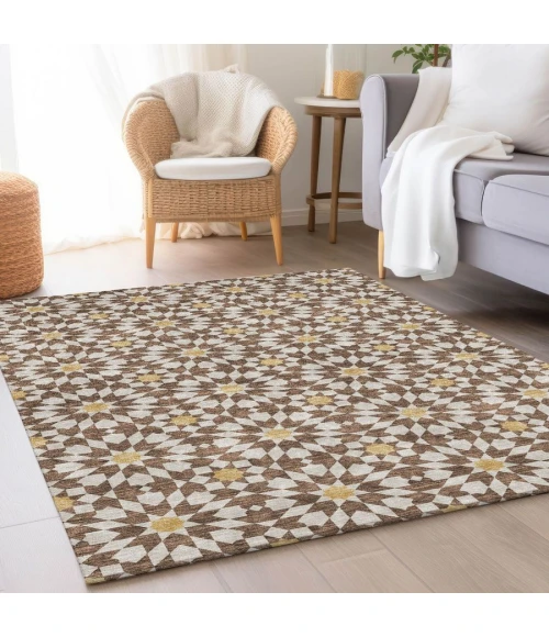 Addison Chantille ACN734-Chocolate 3 ft. X 5 ft. Rectangle Rug