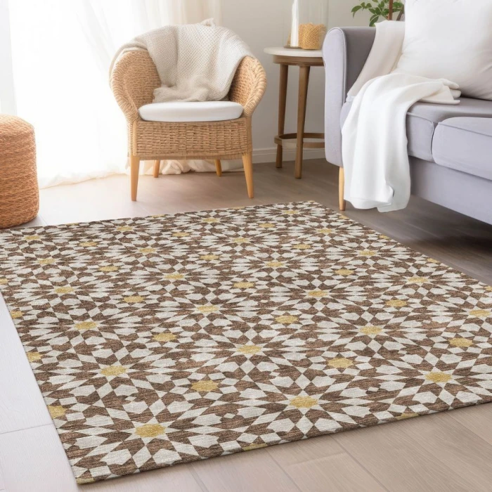 Addison Chantille ACN734-Chocolate 9 ft. X 12 ft. Rectangle Rug