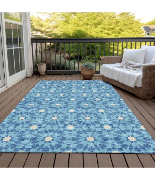 Addison Chantille ACN734-Denim 5 ft. X 7 ft. 6 in. Rectangle Rug