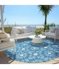 Addison Chantille ACN734-Denim 8 ft. X 8 ft. Round Rug