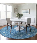 Addison Chantille ACN734-Denim 8 ft. X 8 ft. Round Rug