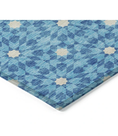 Addison Chantille ACN734-Denim 8 ft. X 8 ft. Round Rug