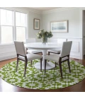 Addison Chantille ACN734-Lime 8 ft. X 8 ft. Round Rug