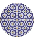 Addison Chantille ACN734-Navy 8 ft. X 8 ft. Round Rug