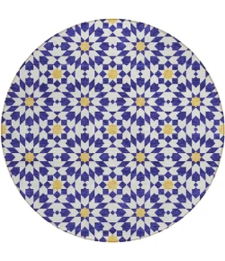 Addison Chantille ACN734-Navy 8 ft. X 8 ft. Round Rug