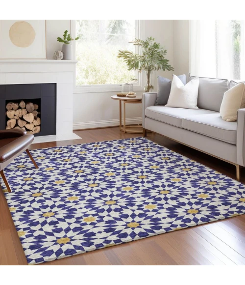 Addison Chantille ACN734-Navy 5 ft. X 7 ft. 6 in. Rectangle Rug