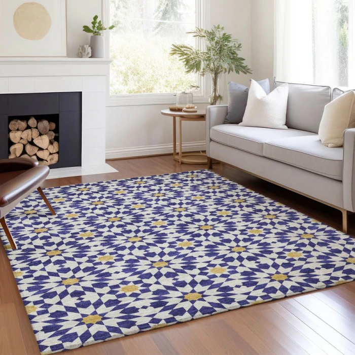 Addison Chantille ACN734-Navy 8 ft. X 10 ft. Rectangle Rug