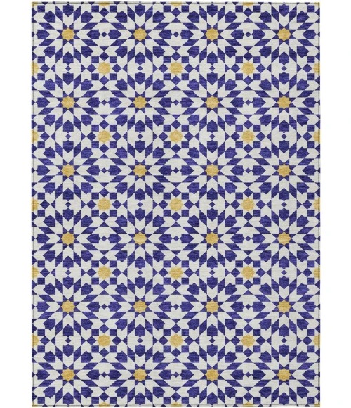 Addison Chantille ACN734-Navy 5 ft. X 7 ft. 6 in. Rectangle Rug