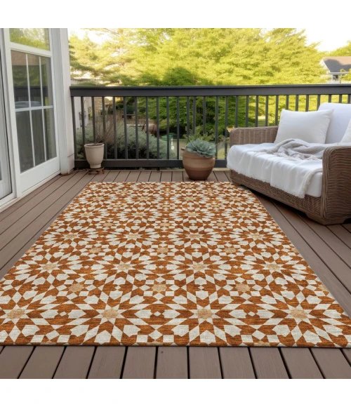Addison Chantille ACN734-Paprika 3 ft. X 5 ft. Rectangle Rug