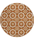 Addison Chantille ACN734-Paprika 8 ft. X 8 ft. Round Rug