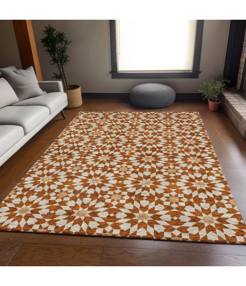Addison Chantille ACN734-Paprika 3 ft. X 5 ft. Rectangle Rug
