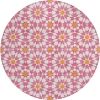 Addison Chantille ACN734-Pink 8 ft. X 8 ft. Round Rug