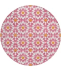 Addison Chantille ACN734-Pink 8 ft. X 8 ft. Round Rug