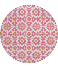 Addison Chantille ACN734-Pink 8 ft. X 8 ft. Round Rug