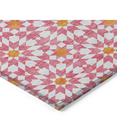Addison Chantille ACN734-Pink 8 ft. X 8 ft. Round Rug