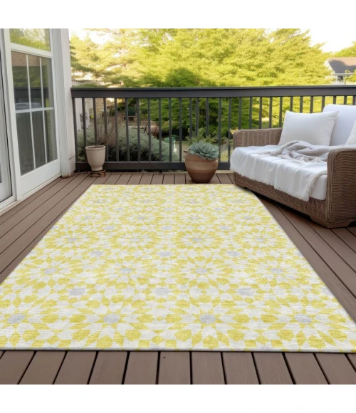 Addison Chantille ACN734-Yellow 3 ft. X 5 ft. Rectangle Rug