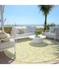 Addison Chantille ACN734-Yellow 8 ft. X 8 ft. Round Rug