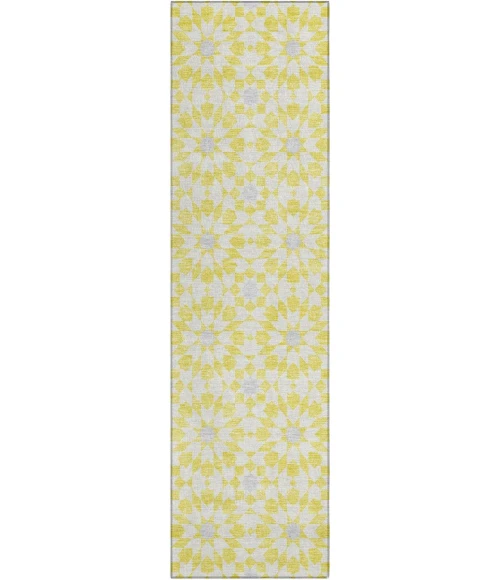 Addison Chantille ACN734-Yellow 2 ft. 3 in. X 7 ft. 6 in. Rectangle Rug