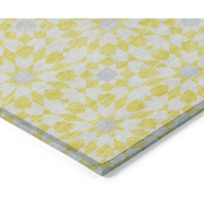 Addison Chantille ACN734-Yellow 3 ft. X 5 ft. Rectangle Rug