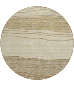 Addison Chantille ACN735-Beige 8 ft. X 8 ft. Round Rug