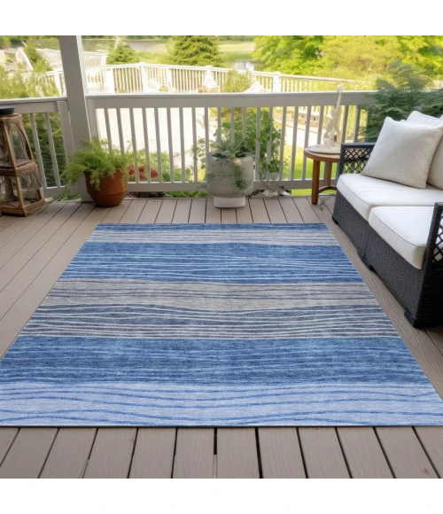 Addison Chantille ACN735-Blue 9 ft. X 12 ft. Rectangle Rug