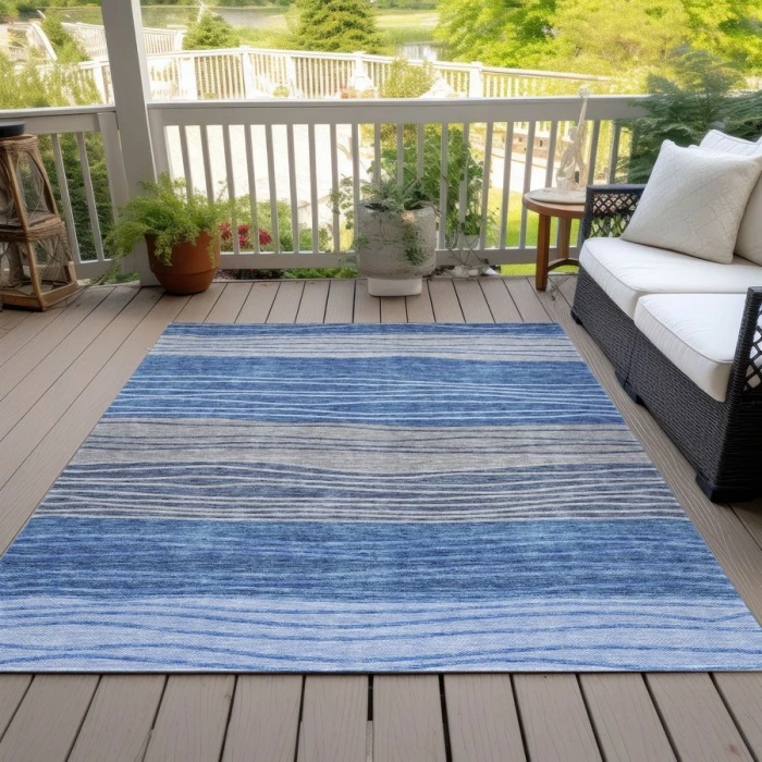 Addison Chantille ACN735-Blue 9 ft. X 12 ft. Rectangle Rug