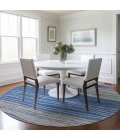 Addison Chantille ACN735-Blue 8 ft. X 8 ft. Round Rug