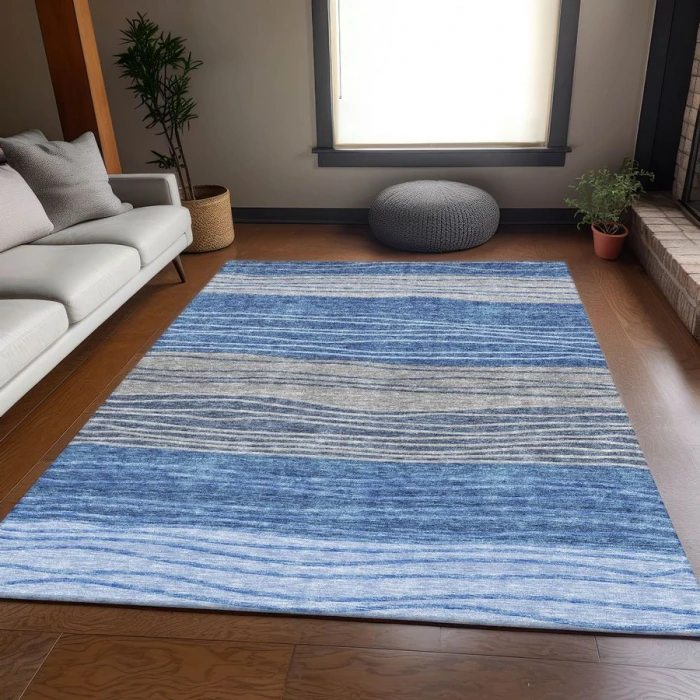 Addison Chantille ACN735-Blue 9 ft. X 12 ft. Rectangle Rug