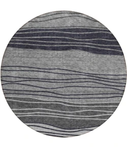 Addison Chantille ACN735-Gray 8 ft. X 8 ft. Round Rug