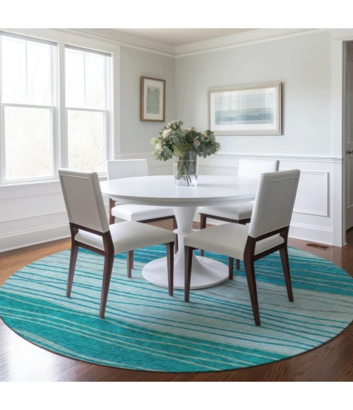 Addison Chantille ACN735-Sky 8 ft. X 8 ft. Round Rug