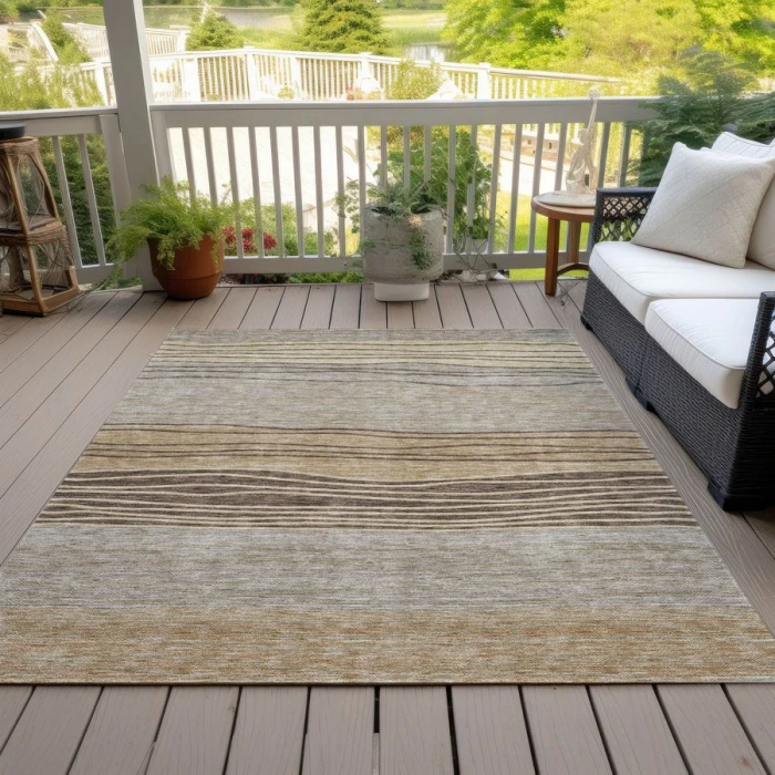 Addison Chantille ACN735-Taupe 9 ft. X 12 ft. Rectangle Rug