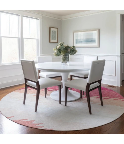 Addison Chantille ACN736-Blush 8 ft. X 8 ft. Round Rug