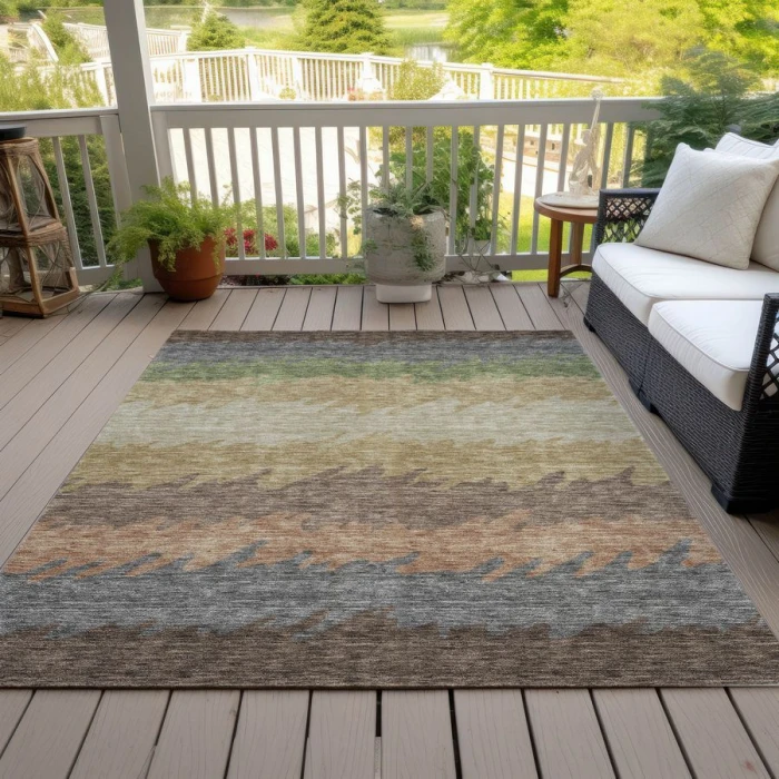 Addison Chantille ACN736-Chocolate 10 ft. X 14 ft. Rectangle Rug