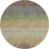 Addison Chantille ACN736-Chocolate 8 ft. X 8 ft. Round Rug
