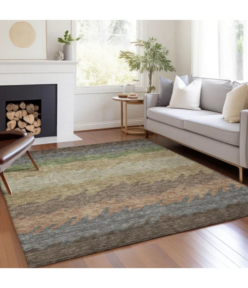 Addison Chantille ACN736-Chocolate 8 ft. X 10 ft. Rectangle Rug