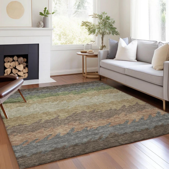 Addison Chantille ACN736-Chocolate 10 ft. X 14 ft. Rectangle Rug