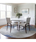 Addison Chantille ACN736-Navy 8 ft. X 8 ft. Round Rug