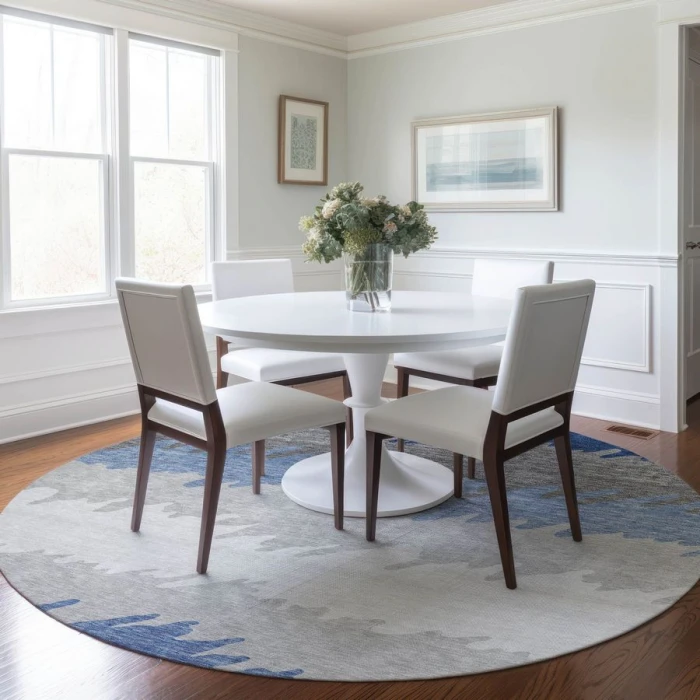 Addison Chantille ACN736-Navy 8 ft. X 8 ft. Round Rug