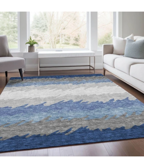 Addison Chantille ACN736-Navy 5 ft. X 7 ft. 6 in. Rectangle Rug