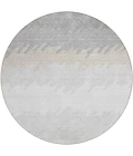 Addison Chantille ACN736-Silver 8 ft. X 8 ft. Round Rug