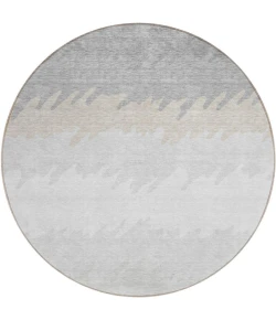 Addison Chantille ACN736-Silver 8 ft. X 8 ft. Round Rug