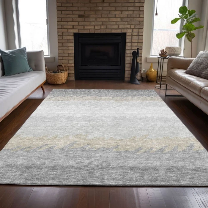 Addison Chantille ACN736-Silver 10 ft. X 14 ft. Rectangle Rug