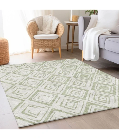 Addison Chantille ACN737-Aloe 5 ft. X 7 ft. 6 in. Rectangle Rug
