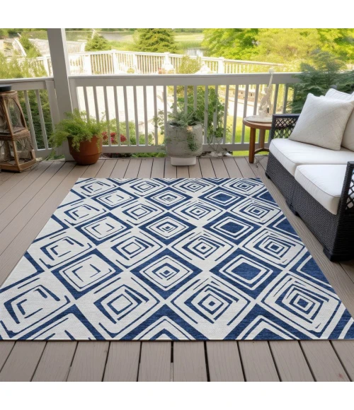 Addison Chantille ACN737-Navy 5 ft. X 7 ft. 6 in. Rectangle Rug
